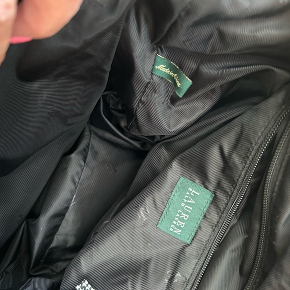 Ralph Lauren Vintage Black and White Houndstooth Women's Bag - Picture 11 of 12